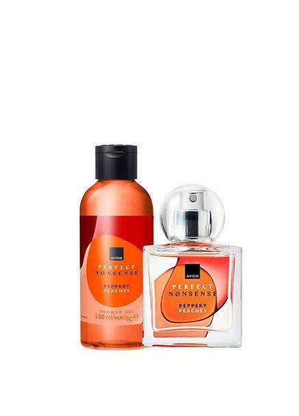 Парфумно-косметичний набір Perfect Nonsense Peppery Peaches Avon (369557549)