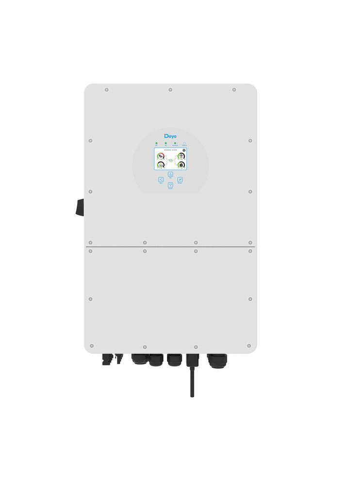 Гібридний інвертор (hybrid) SUN-20K-SG01HP3-EU-AM2 20KW, EU HV, 20кВт, трифазний (MPPT 150-850/37A/АКБ 160-700V)Parallel Deye (360393935)
