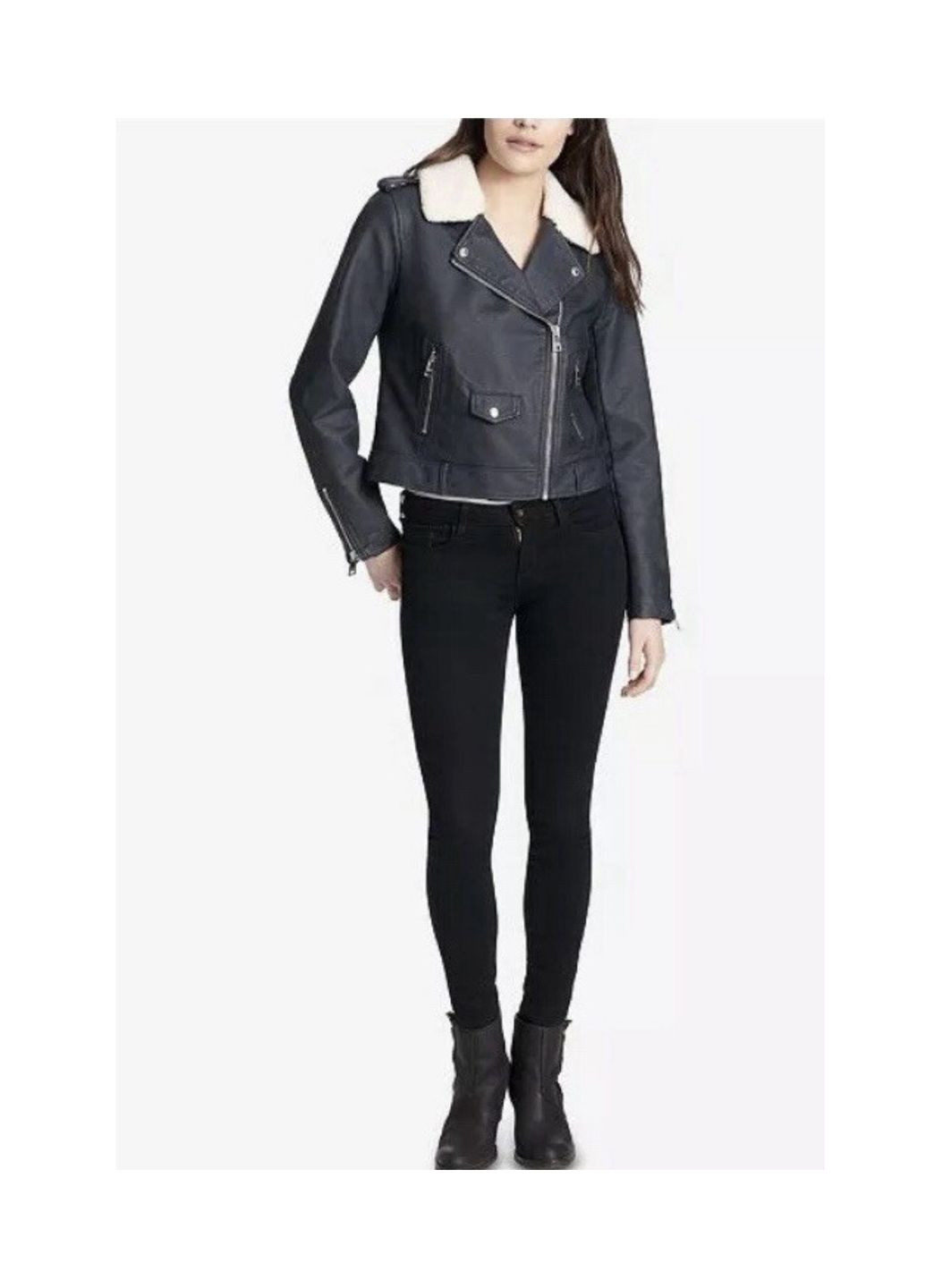 Темно-синяя демисезонная куртка Levi's