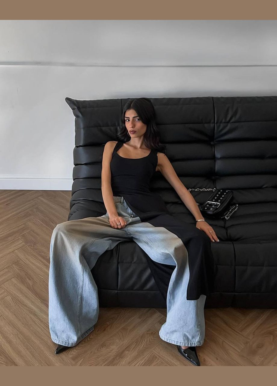 Подовжена майка з натуральної тканини Adelante — 325627135