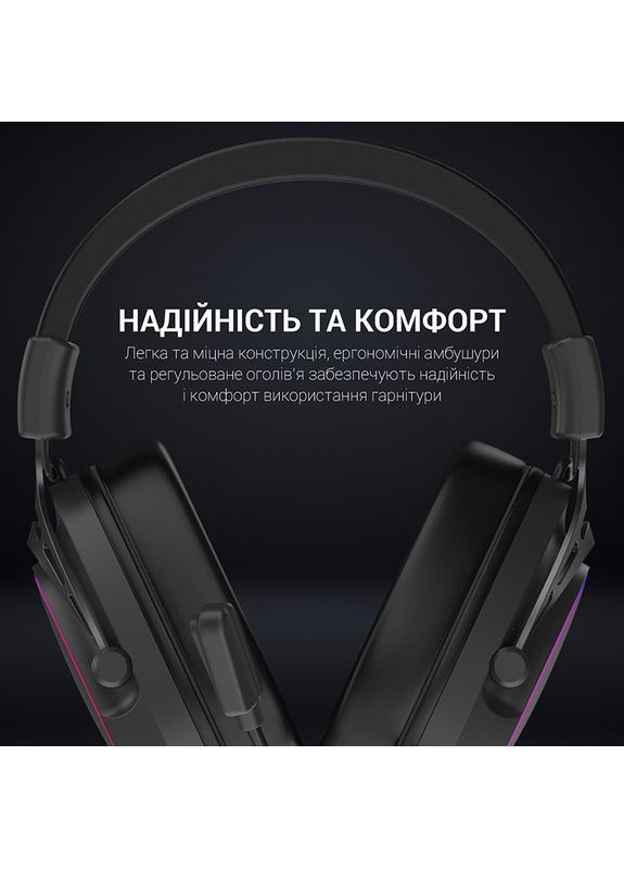 Гарнитура HS783 RGB Black GAMEPRO (306553682)
