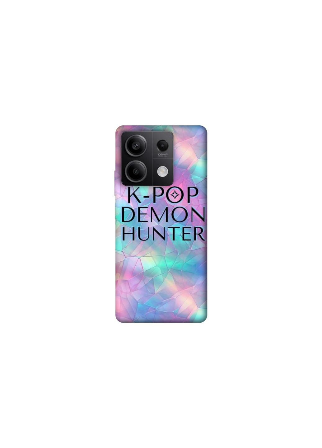 Чехол на Xiaomi Redmi Note 13 5G K-Pop Demon Hunters Logo Frontalka (354672026)