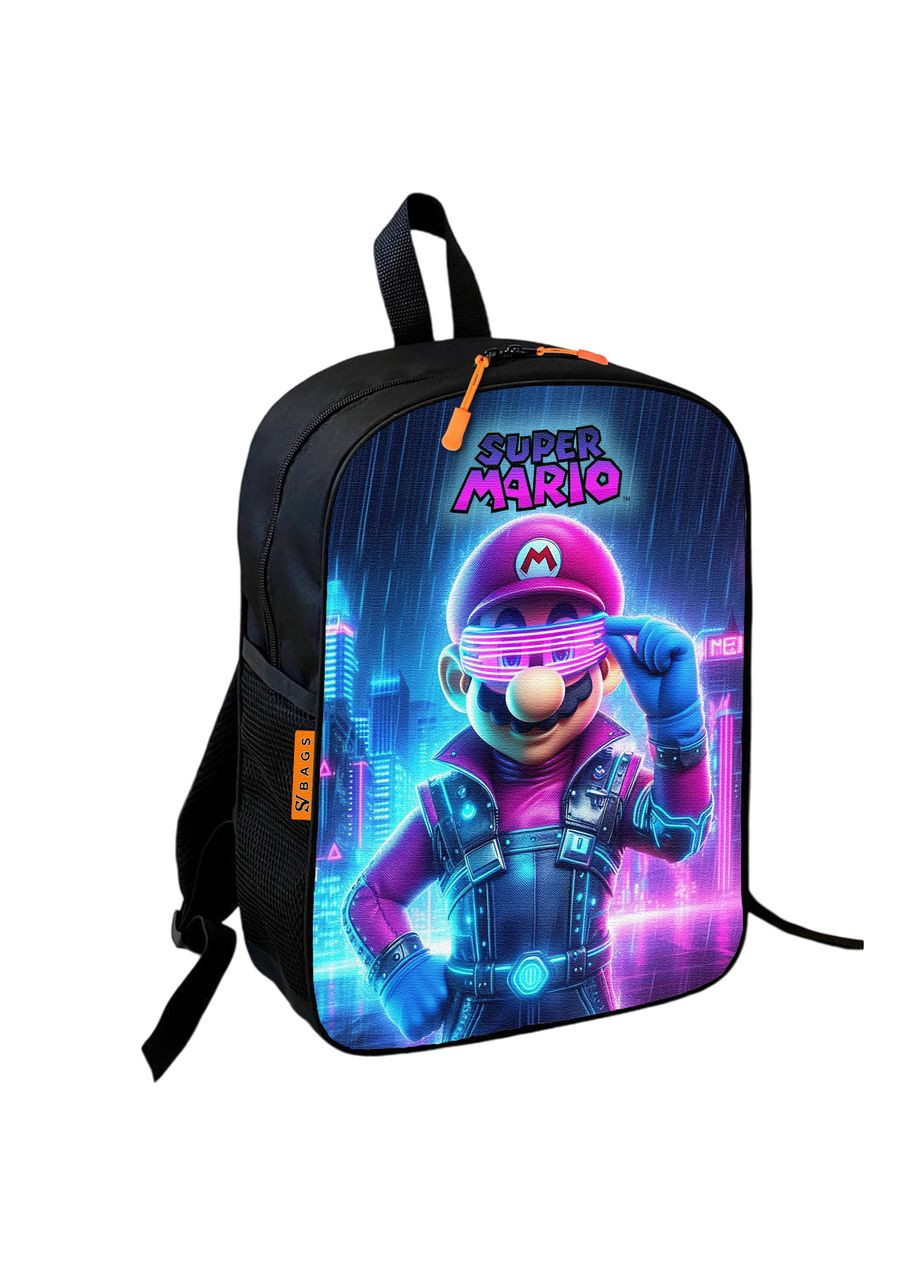 Рюкзак шкільний дитячий Супер Маріо «Super Mario» 36х27 см для хлопчика No Brand (323221445)