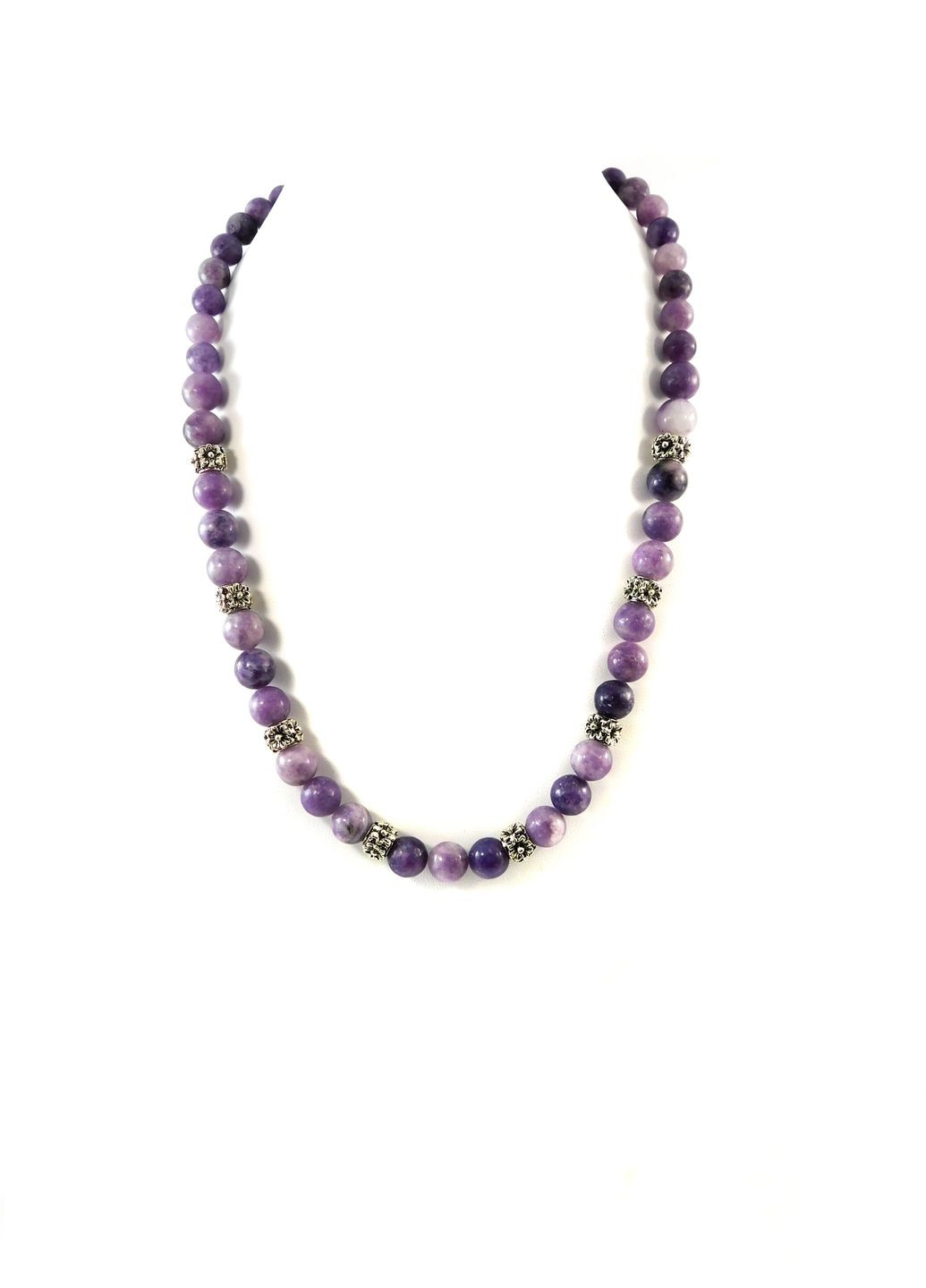 Бусы "Хризантема" Лепидолит Fursa fashion (322316528)