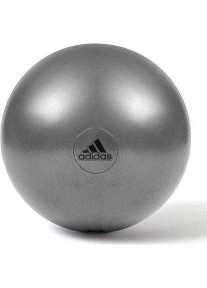 Фитбол GYMBALL серый 55 см ADBL-11245GR adidas (399679262)