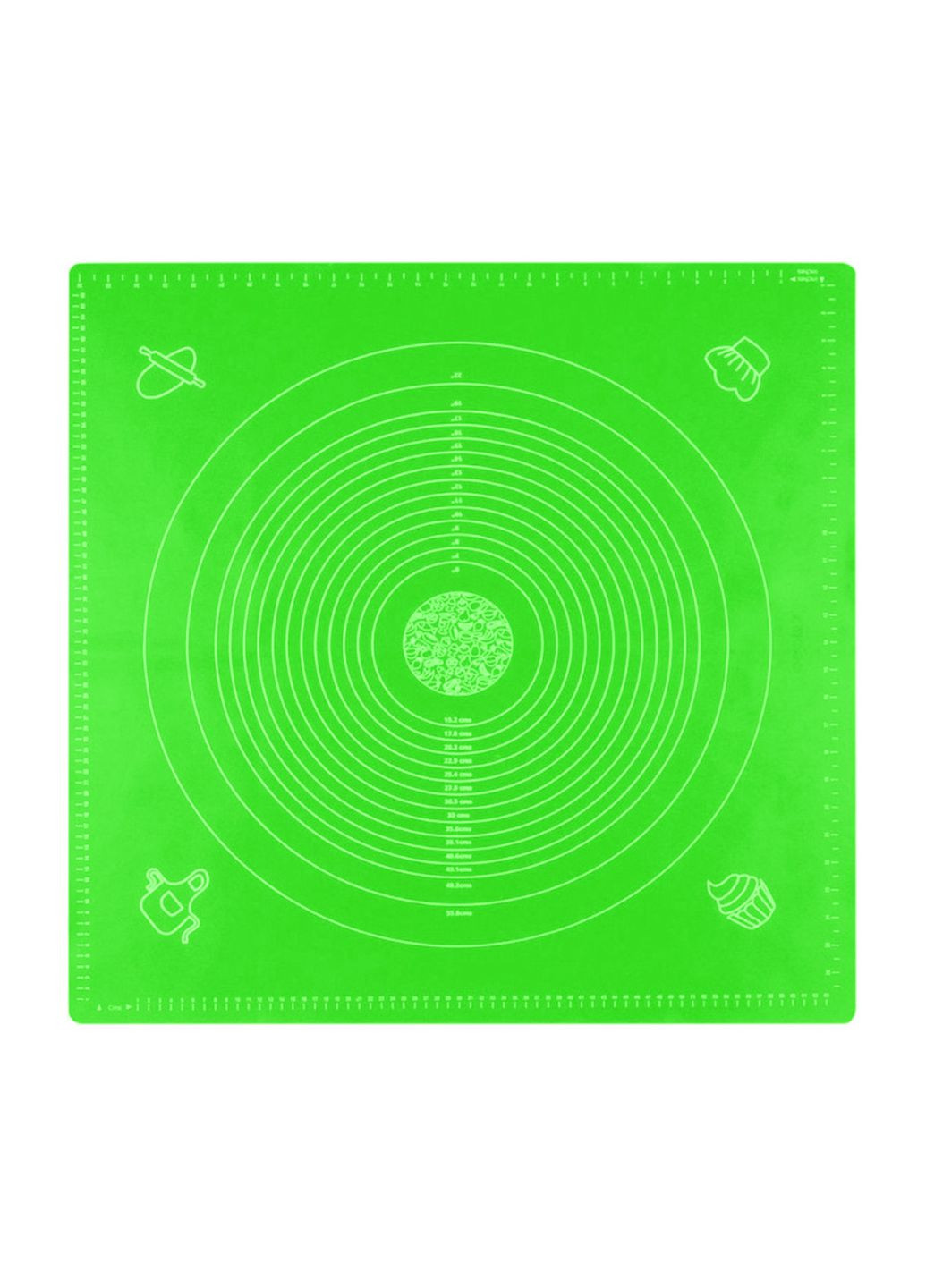 Коврик силиконовый для раскатки теста большой квадратный 70х70 см Kitchen Master (283323702)