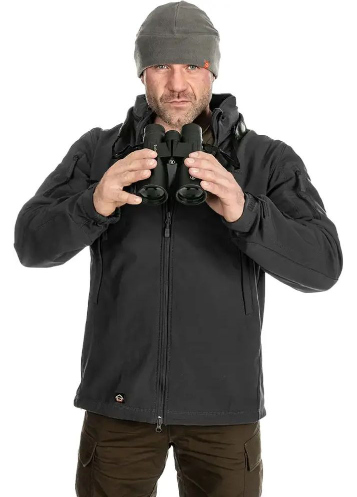 Черная демисезонная куртка artaxes jacket black Pentagon