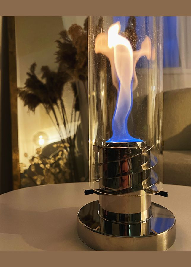 Биокамин - настольный огонь Franklin Spin металлик Nice & Cozy fireplace franklin spin (280916328)