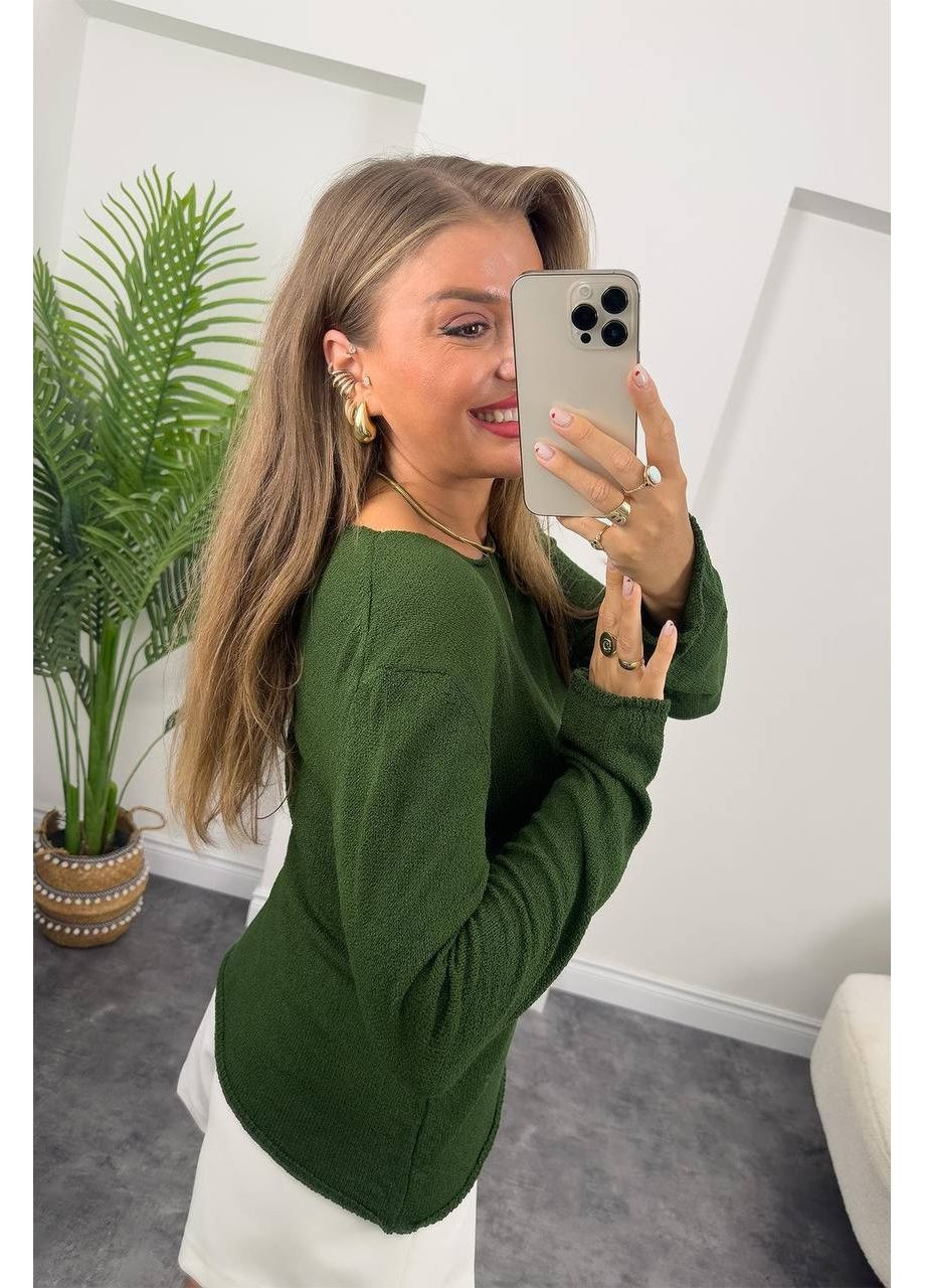 🌸 Стильная трикотажная кофточка свободного кроя 🌸Ознакомьтесь с размерной сеткой. Vione (367075442)