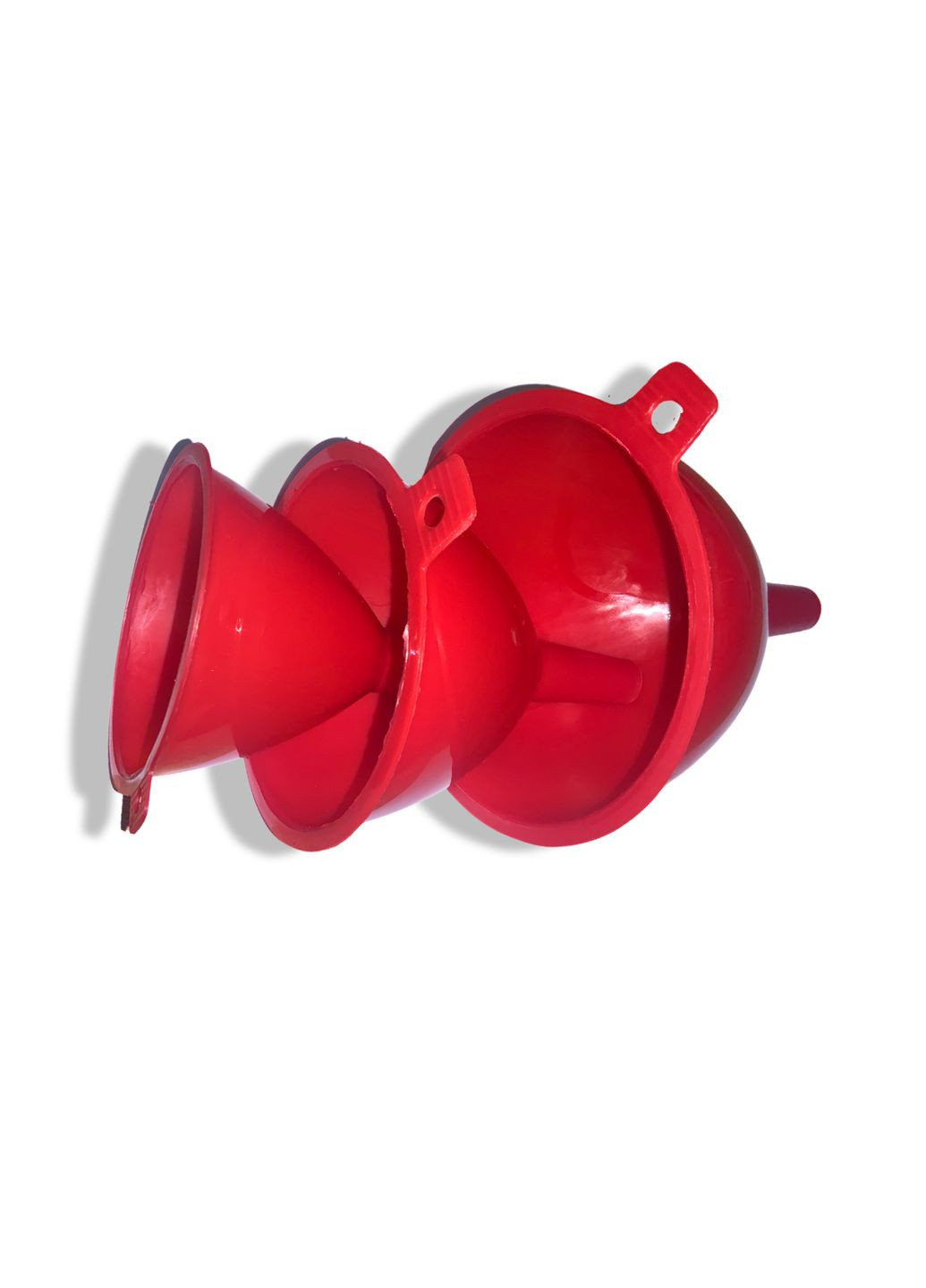 Лійки пластмасові великі набір 3шт 9.5/11/12.5см FROM FACTORY LEK2 (335397842)