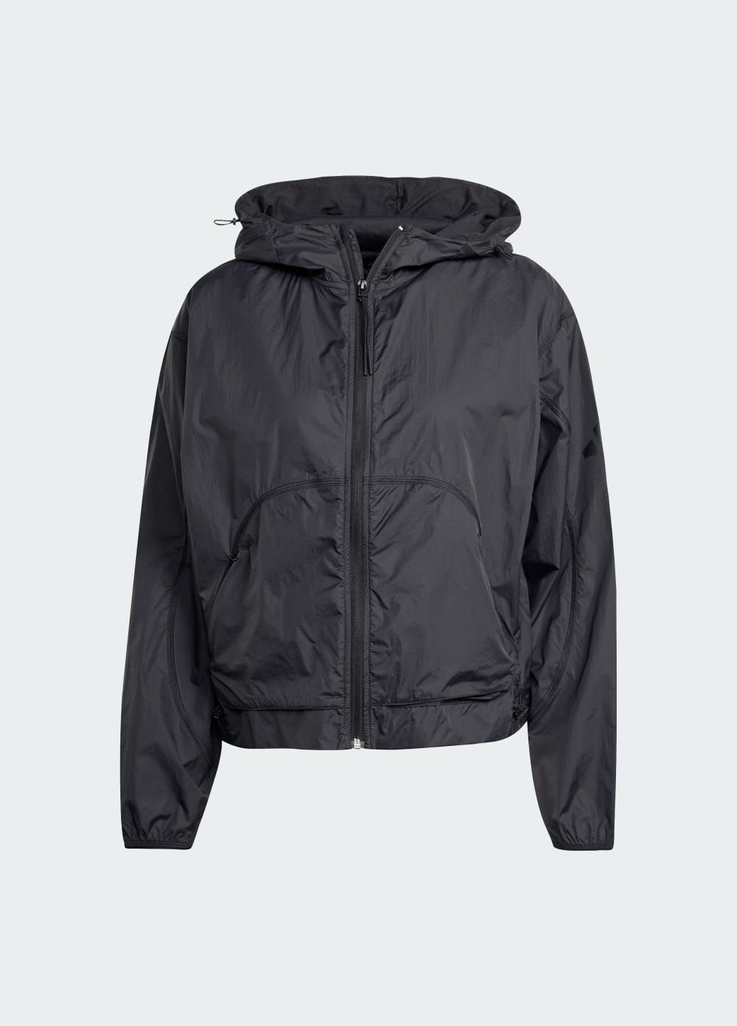 Чорна демісезонна вітровка city escape lightweight adidas
