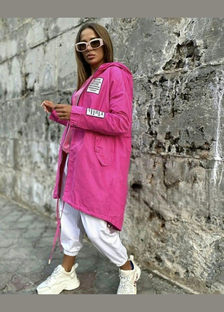 Куртка-парка SF- 277: стильна і практична Розовий, 50-52 Sofia (267425118)