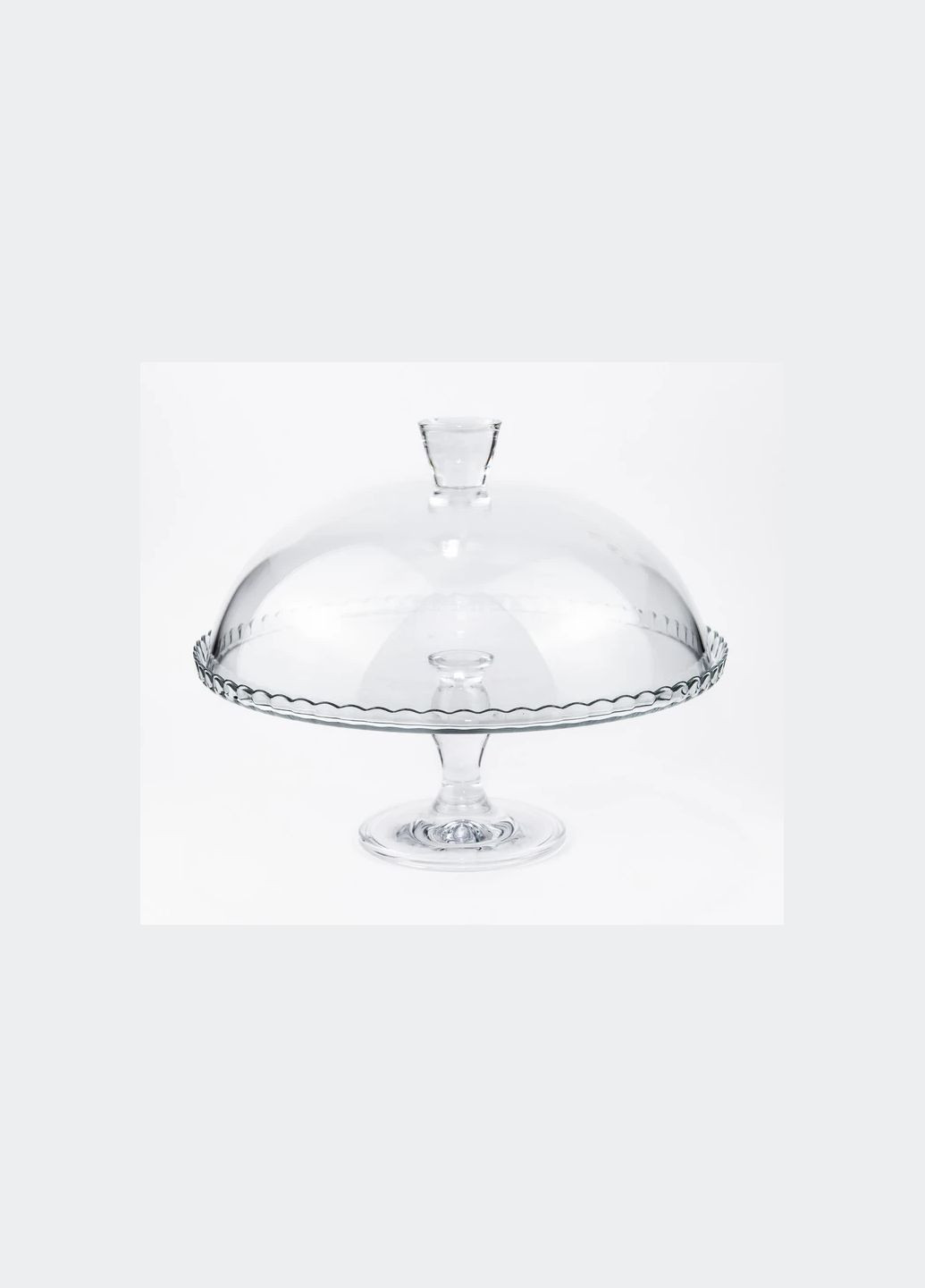 Тортовница стеклянная на ножке с крышкой Patisserie (95200) Pasabahce (334005144)