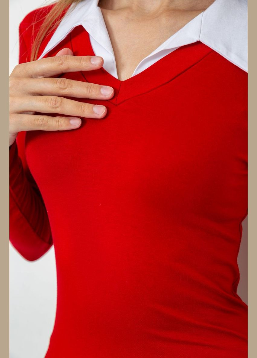 Жіночий лонгслів з коміром Ager (317169343)