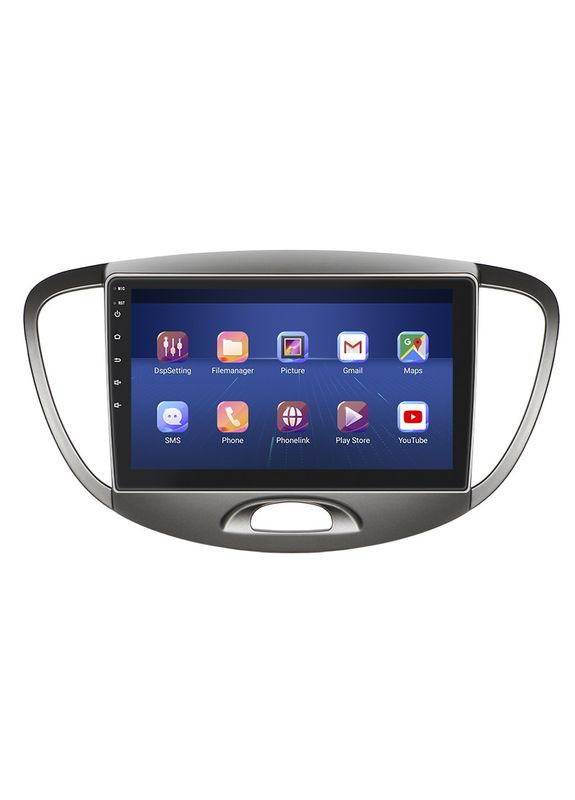 Штатна магнітола для Hyundai i10 I 2007-2013 екран 9" 6/128Gb 4G Wi-Fi GPS Top 11 шт. Lesko (336196226)