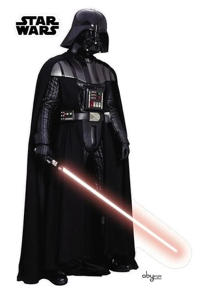 Наклейки интерьерные STAR WARS Darth Vader (Дарт Вейдер) 100 х 70 см Abystyle (360412321)