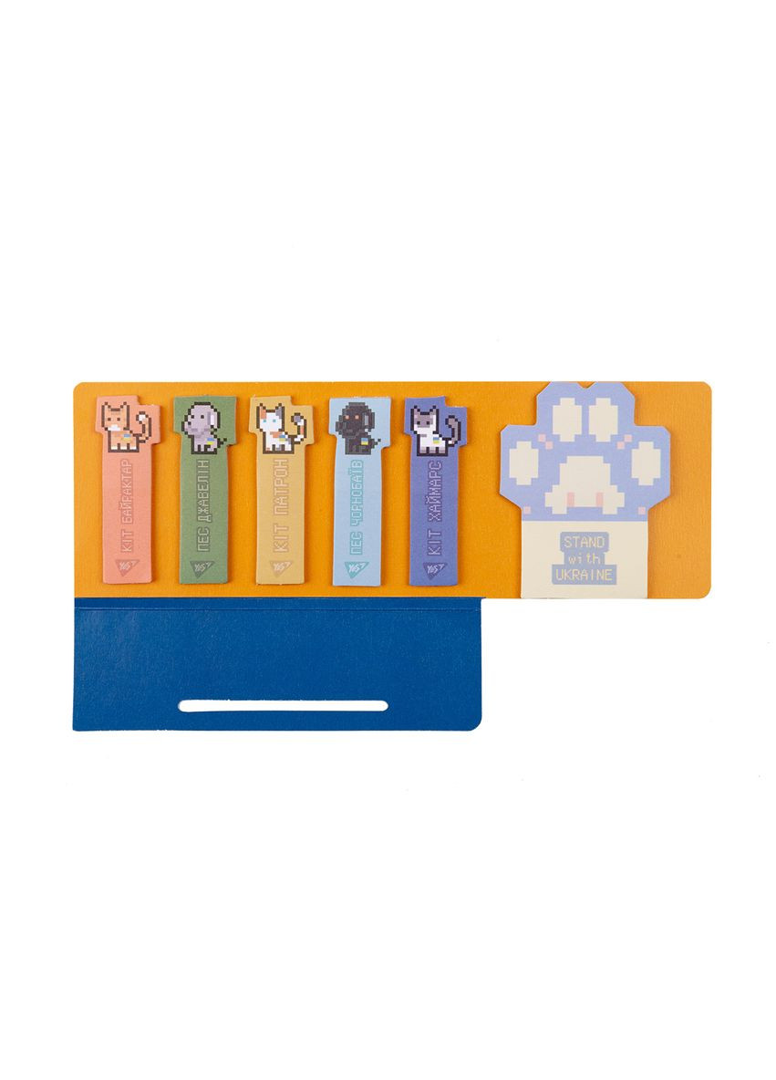 Бумага для заметок с липким слоем 8Bit RU 170392 120 листов Yes (364502459)