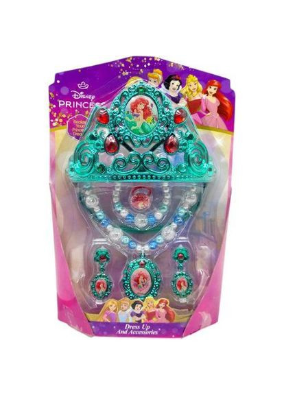 Набор украшений (корона, бусы, серьги, браслет) МІС (365812721)