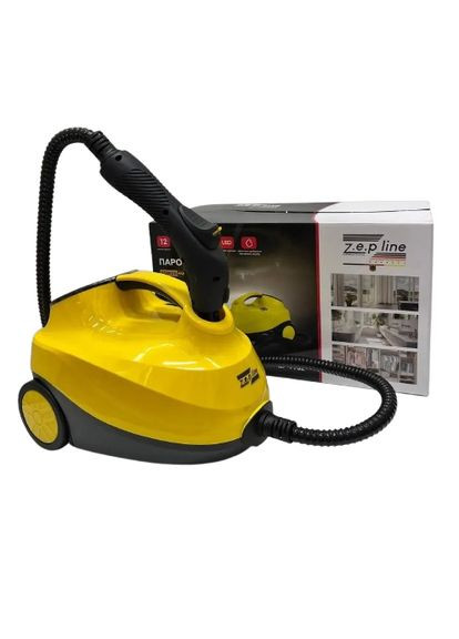 Пароочиститель ZP‑7782 1.6 л бытовой мощный очиститель для дома с насадками 4000 Вт Zepline (361851547)