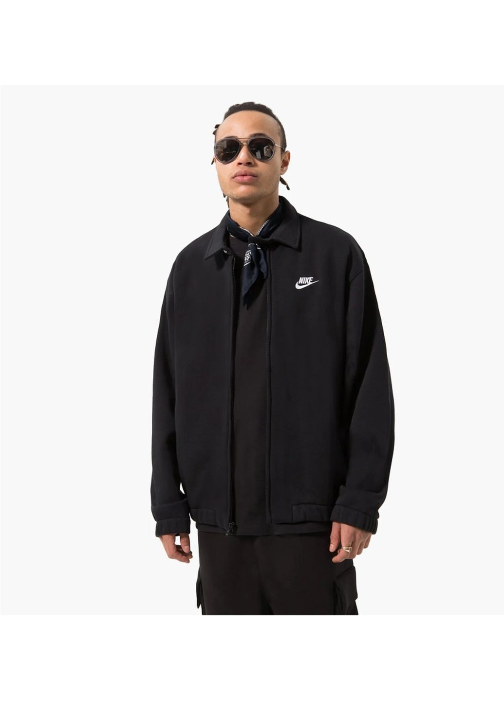 Черная куртка мужская club bb harrington jkt black Nike