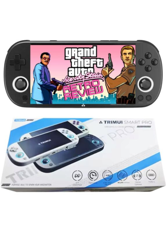 Портативна ігрова консоль TSP PRO Portable (PSP, Palystation 1) 128 gb Black Trimui (354232411)