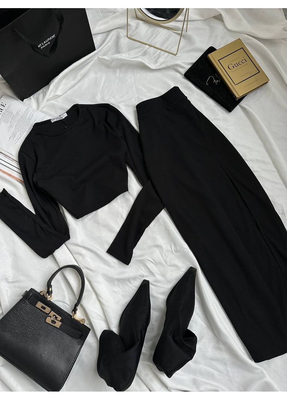 Женский костюм топ + юбка из качественного рубчика (Турция)👉 Замеры в описании Vione (367074544)