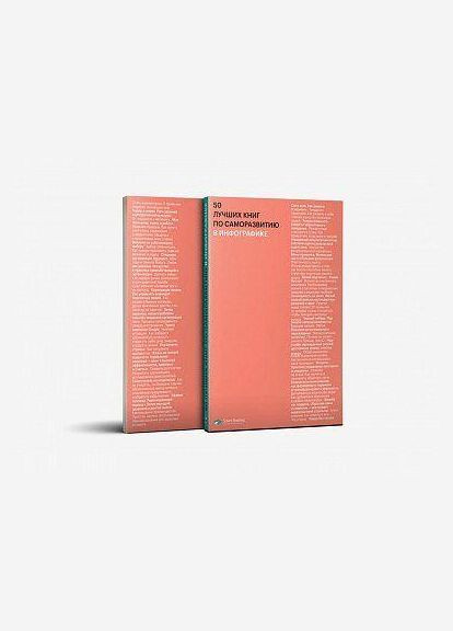 Книга 50 кращих книг по саморозвитку в інфографіці ( ) Моноліт (365843853)