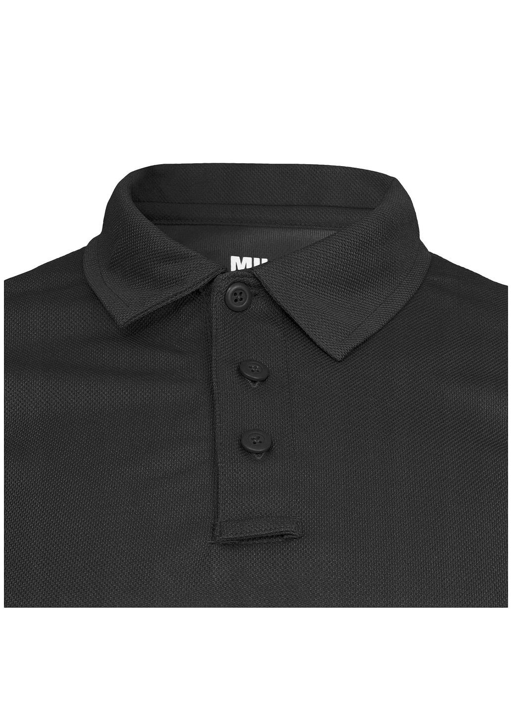 Футболка поло Tactical Quickdry Black Mil-Tec (315438870)