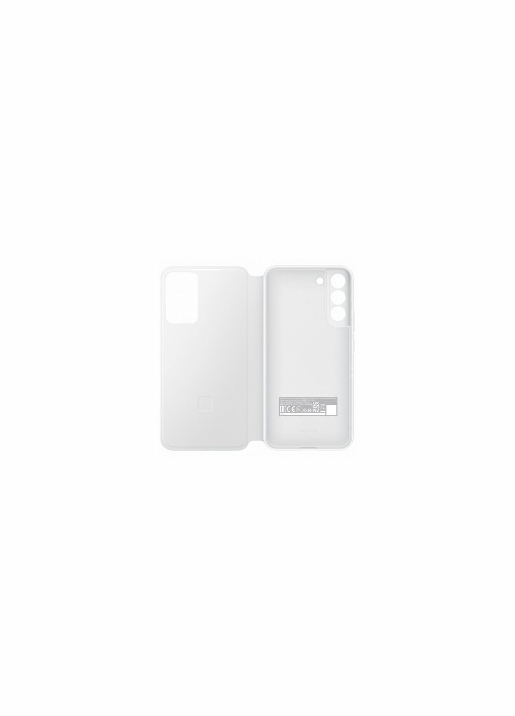 Чехол для моб. телефона (EFZS906CWEGRU) Samsung smart clear view cover galaxy s22 plus white (275102369)