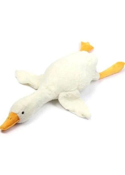 М'яка іграшка-обіймашка Гусак для дітей 110 см білий (2066075227) No Brand (328261835)