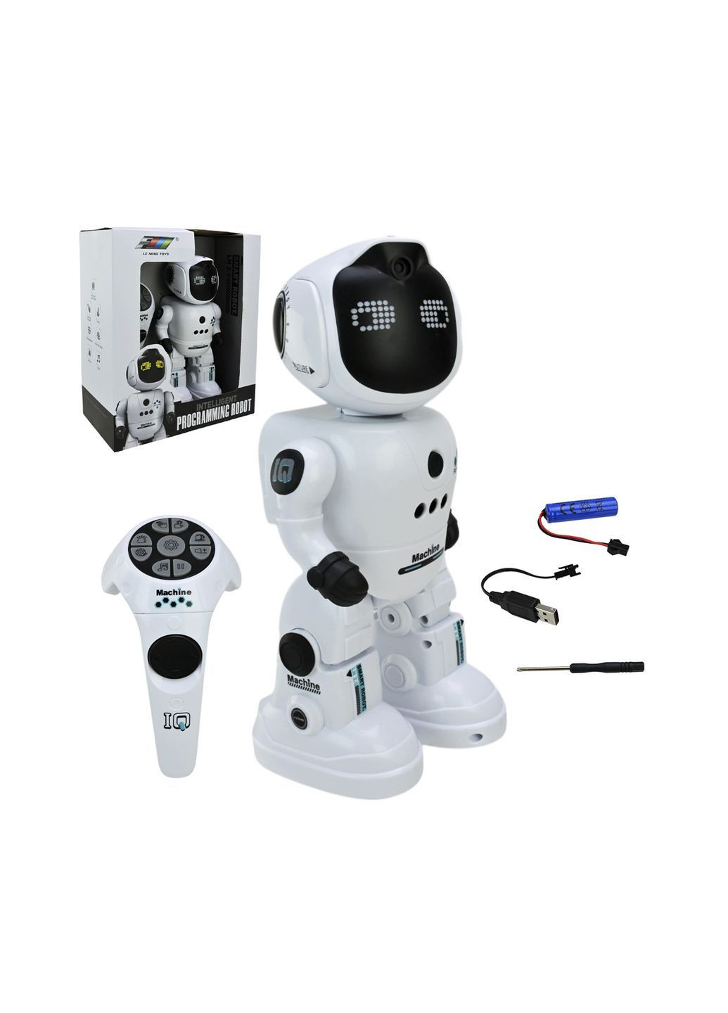 Робот на радиоуправлении цвет разноцветный ЦБ-00285924 No Brand (362414251)