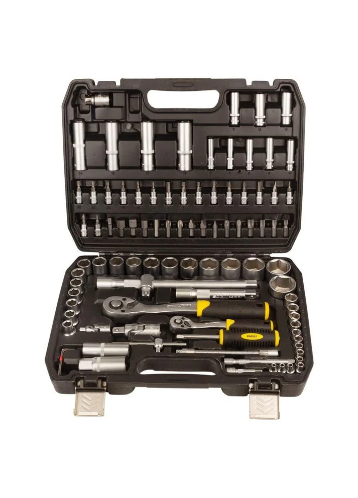 Набор насадок торцевых и бит 1/4", 1/2" 94шт CrV mid (6003761) Sigma (299312963)