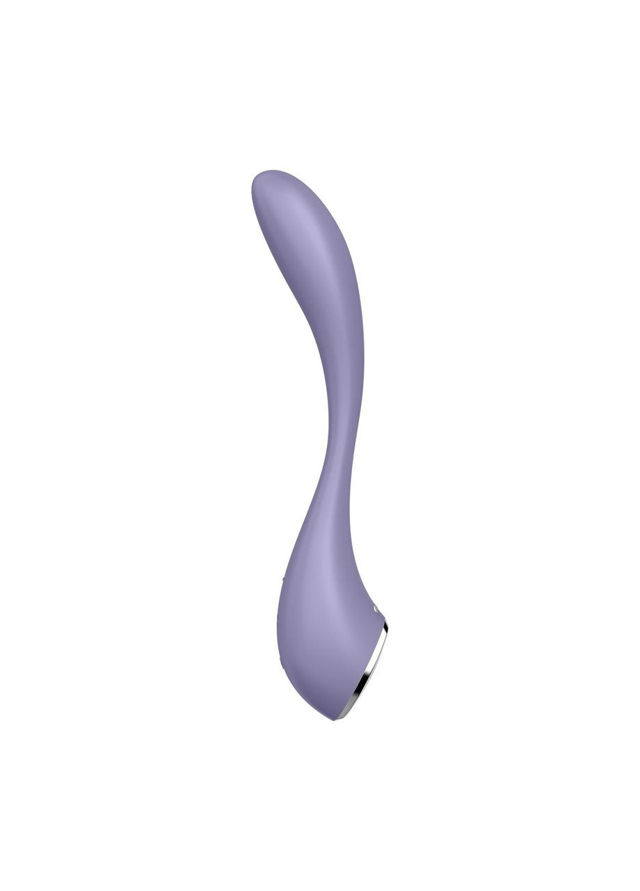 Универсальный вибратор G-Spot Flex 5+ Lilac – гибкий вибратор для точки G и клитора Satisfyer (371390877)