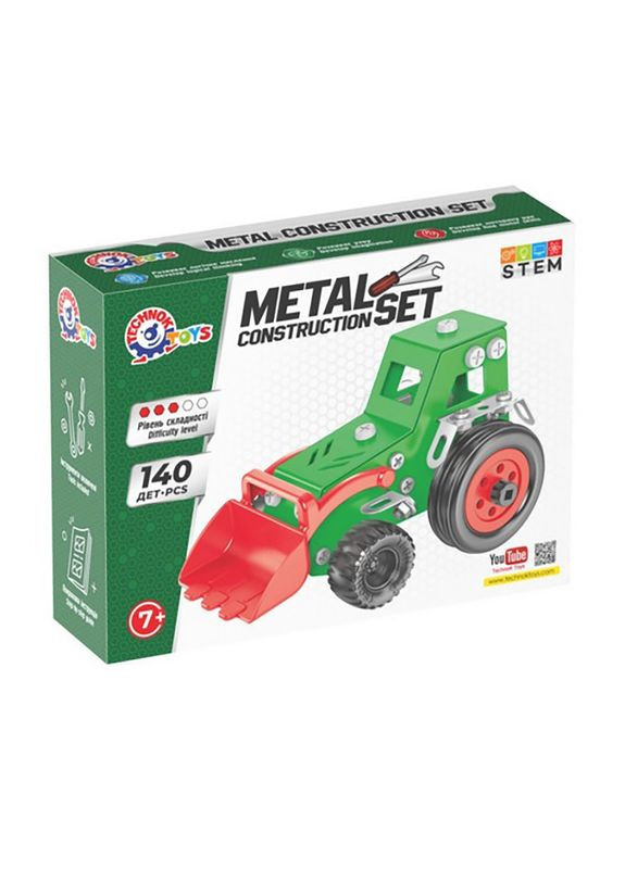 Детский металлический конструктор 1799TXK 140 деталей ТехноК (364195232)