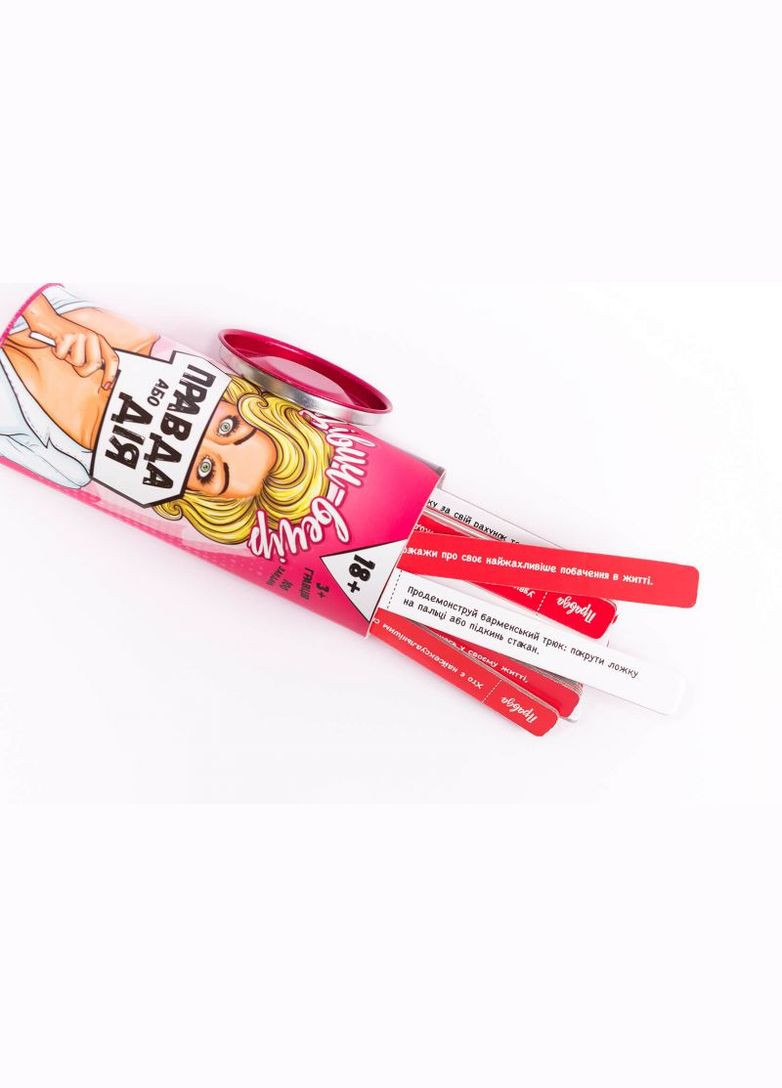 Гра для компанії Правда або Дія "Дівич-Вечір" (UKR) Fun Games (361669848)