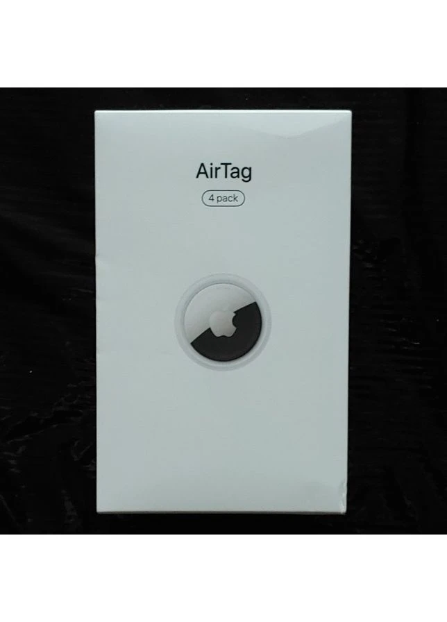 Трекер AirTag для поиска вещей 4 шт, Bluetooth-метка Apple (400786749)