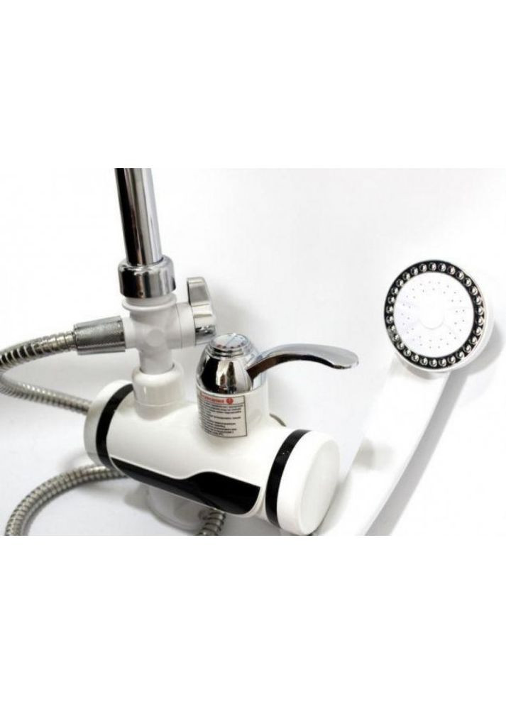 Електричний проточний водонагрівач з душем / бойлер з LCD екраном бічне підключення (RX-001-3/RX-018) No Brand (350349115)