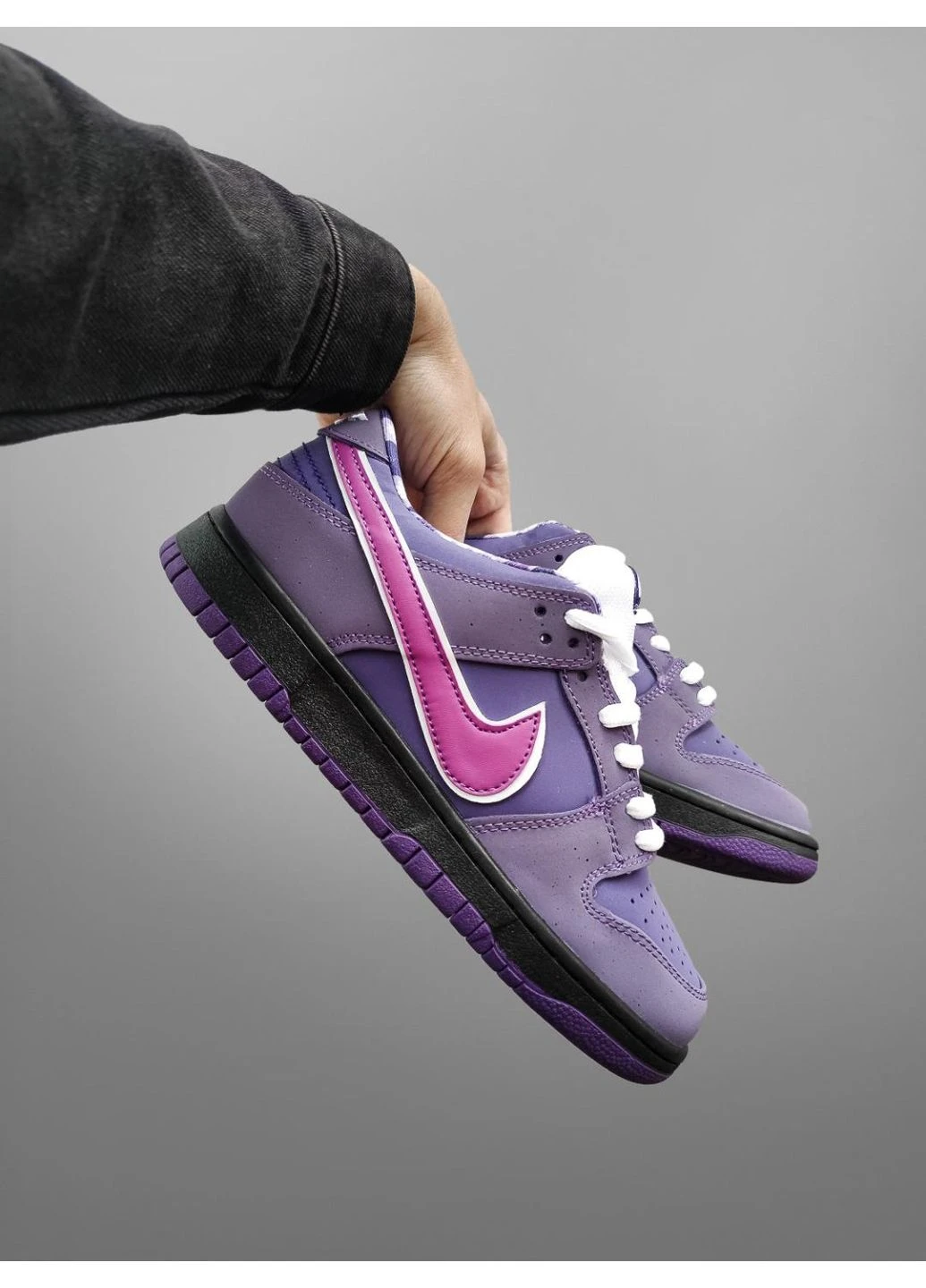 КРОСІВКИ ЖІНОЧІ NIKE SB DUNK LOBSTER CONCEPTS PURPLE НАЙК СБ ДАНК ФІОЛЕТОВІ No Brand фіолетові демісезони (391936379)