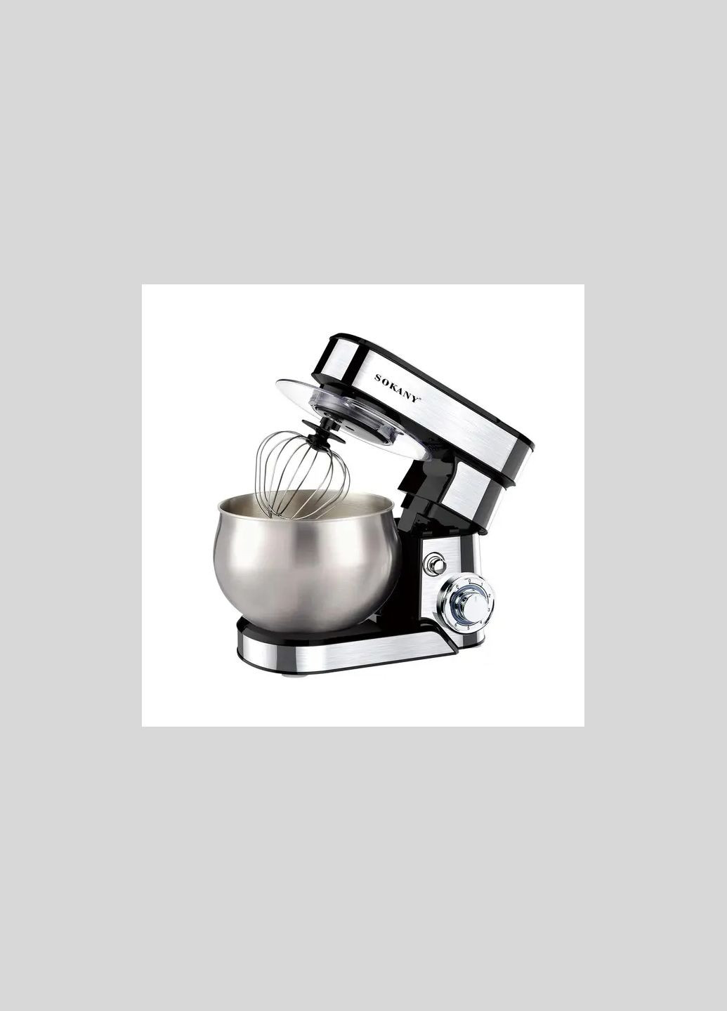 Планетарний міксер Sokany SK-05008 чаша 6 л 2000 Вт Domotec (357346405)