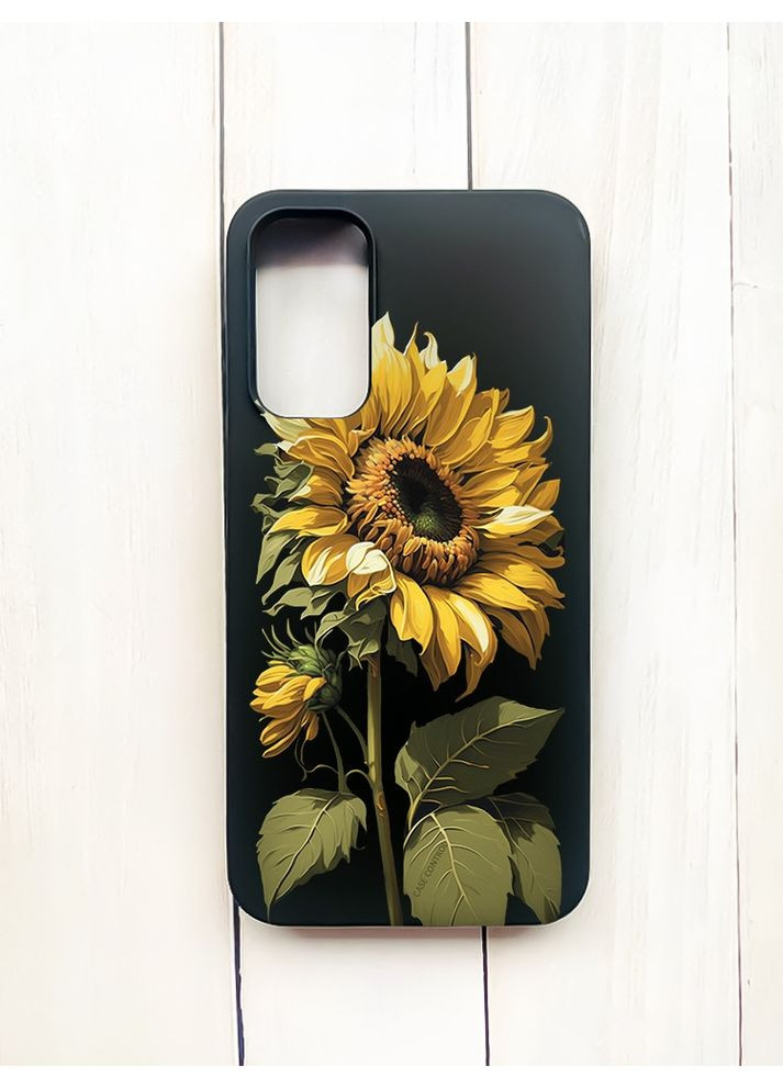 Матовый чехол на Samsung Galaxy A15 (A155) / M15 Подсолнечник (принт 274) Creative (360659405)