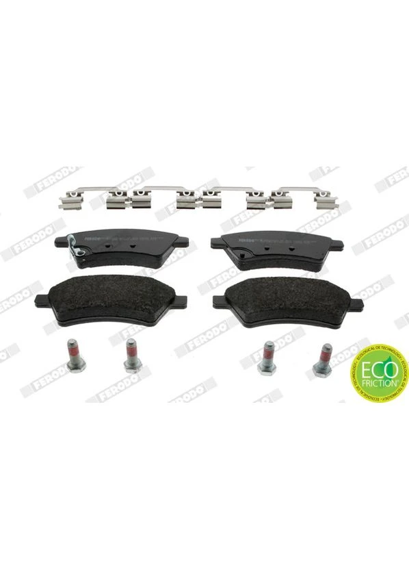 Колодки гальмівні дискові ПЕРЕДН SUZUKI SX4 (EY, GY) 1.6 2006.06- FE FDB1875 Ferodo (362607098)