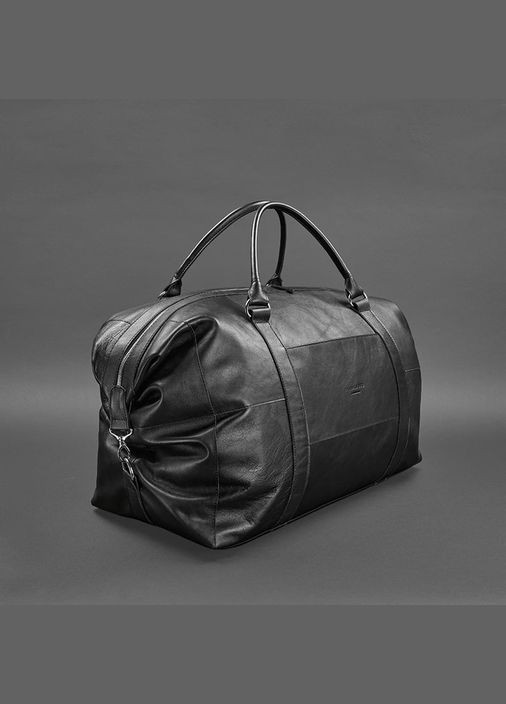 Шкіряна дорожня сумка чорна (A-026869) BlankNote (327874289)