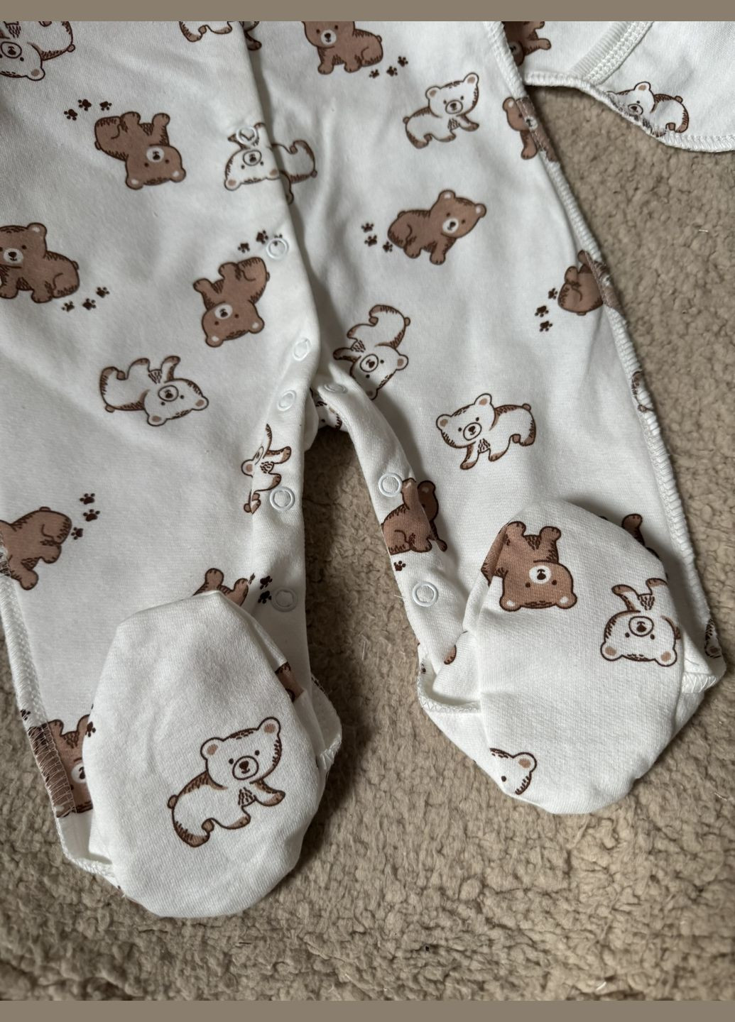 Чоловічок для новонародженого футер No Brand (306621779)