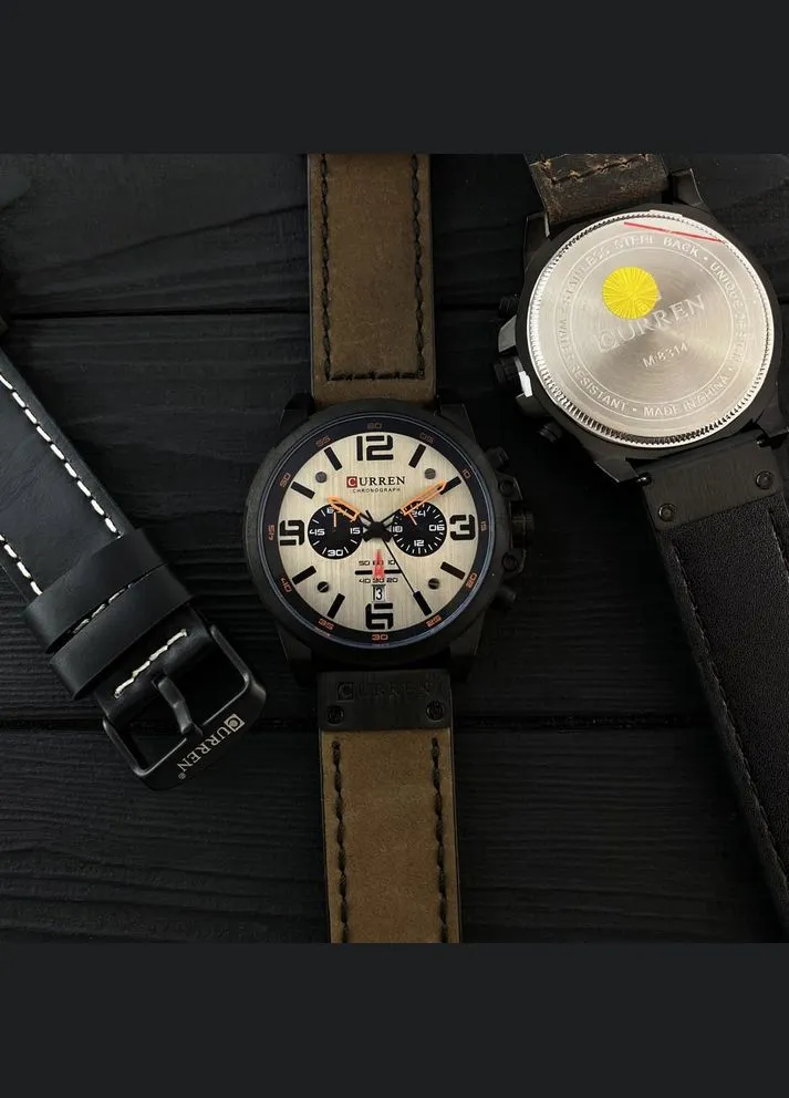 8314 Khaki-Black Curren (386490647)