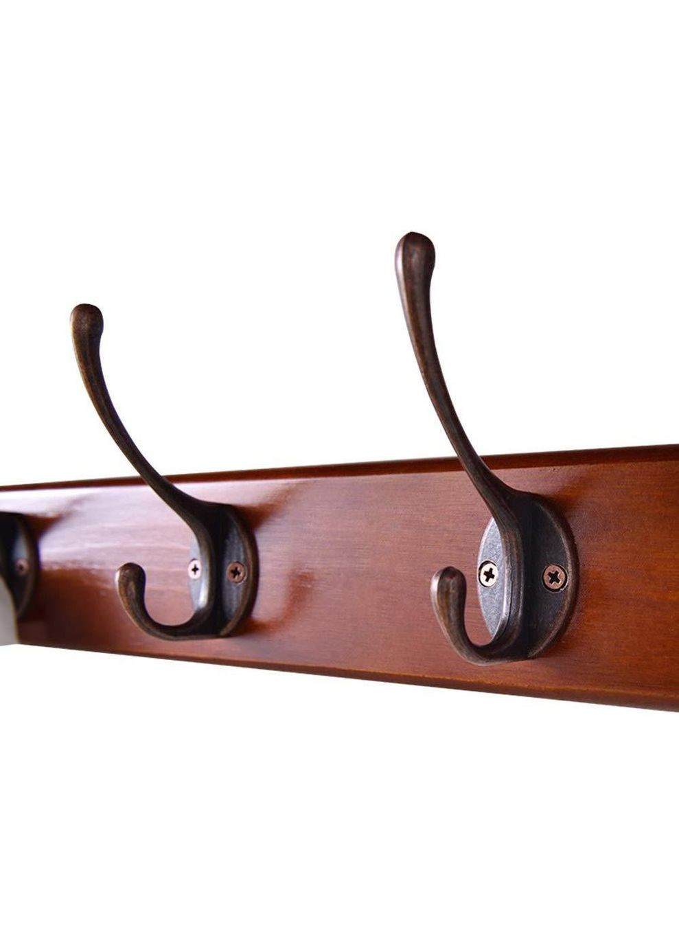 Вешалка для одежды из дерева Брамптон 3 капучино (ВДО-302109) No Brand (327849586)