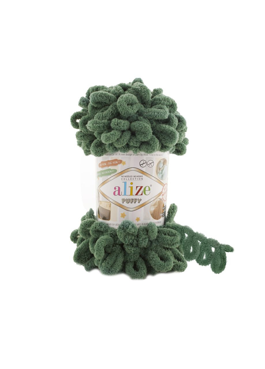 Пряжа Puffy 532 алізе пуффі плюшева Alize (365877123)