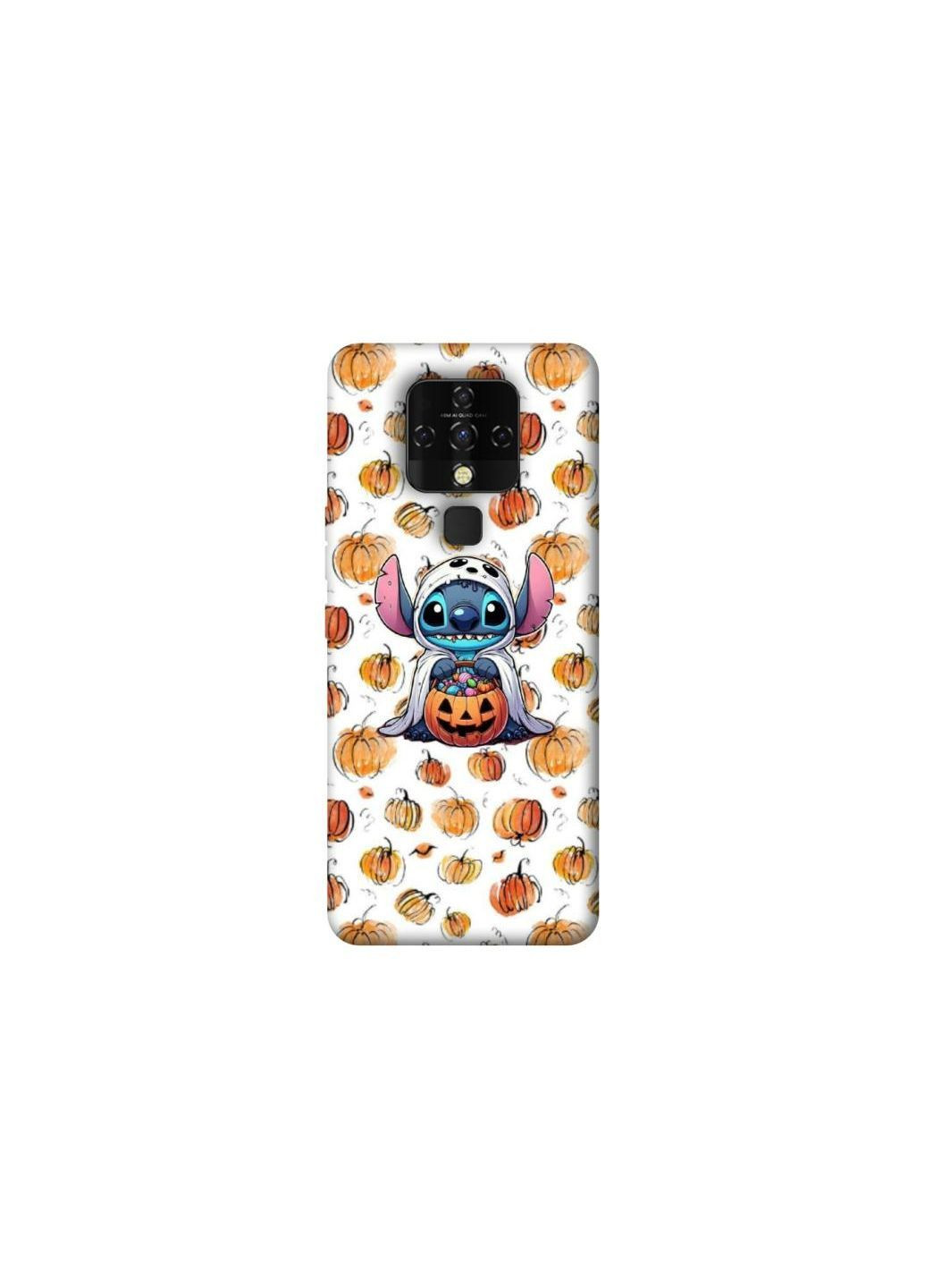 Чехол на TECNO Camon 16 SE Halloween Stitch ver.3 Frontalka (365305904)