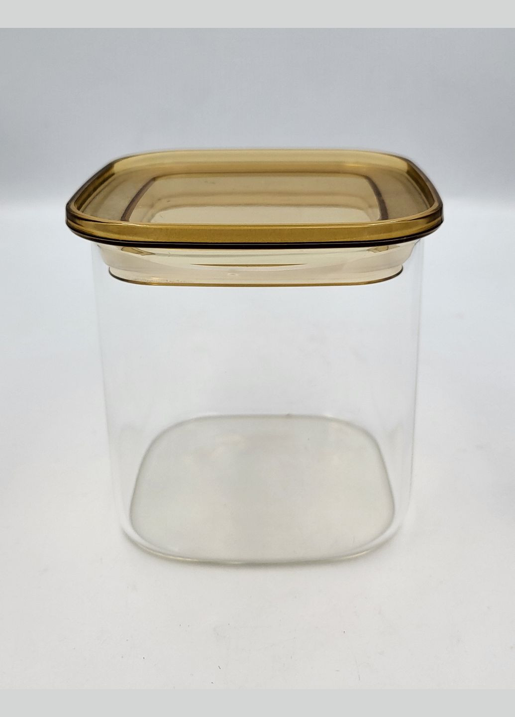 Емкость стеклянная с пластиковой крышкой (прямоугольная) 600 мл VT-7806 (135504) Vittora (317344195)