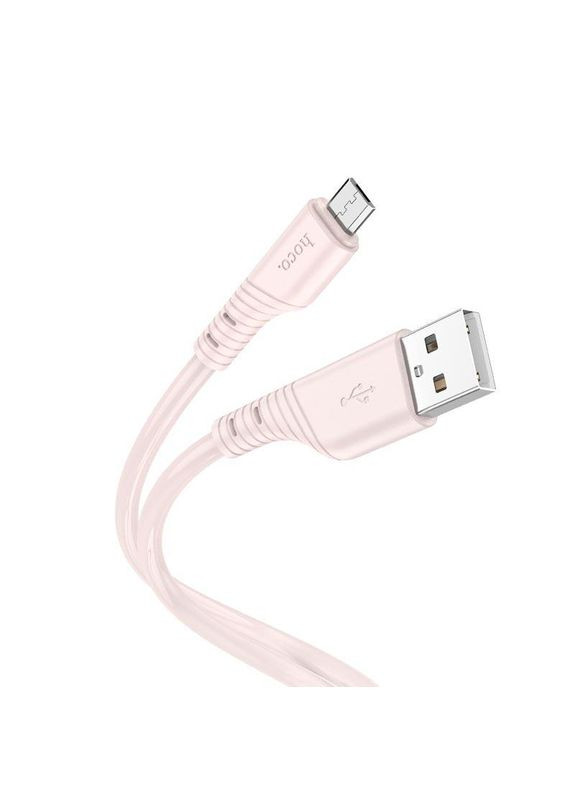 Кабель Micro USB Crystal color silicone X97 1m силиконовый Hoco (279826009)