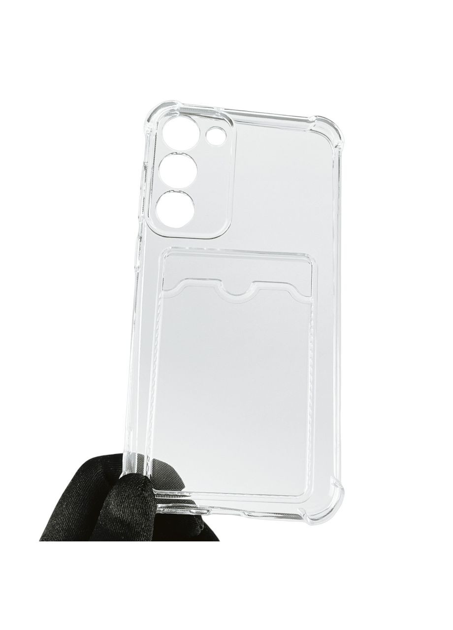 Чехол для Galaxy S23 Plus SM-S916B с бронь углами с карманом для k-pop на самсунг с23 плюс прозрачный Samsung (366022133)